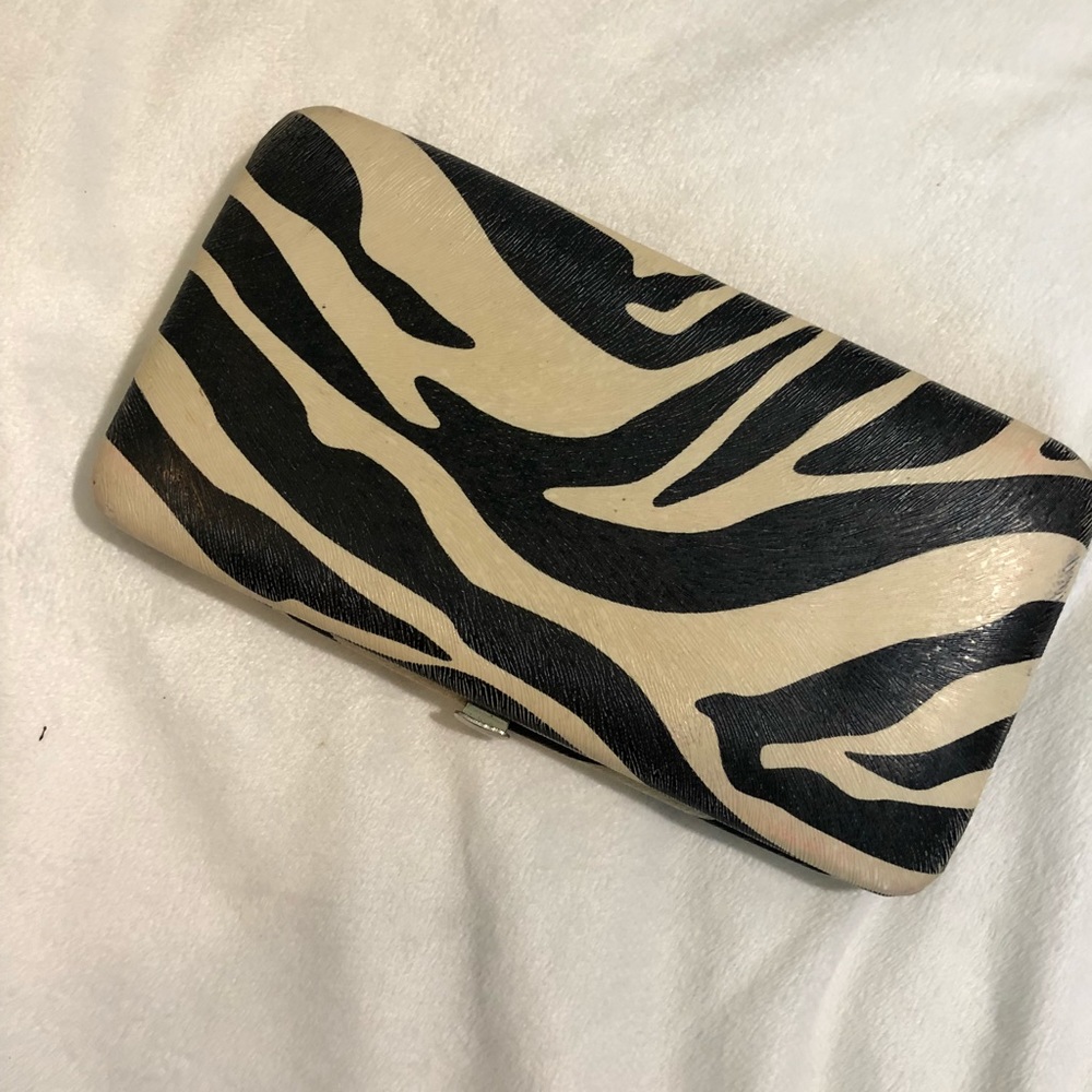 💖Zebra Print Clutch